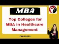 Top Colleges for MBA in Healthcare Management #shorts