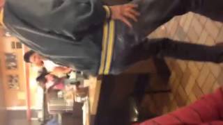 Old Man Twerks At Waffle House
