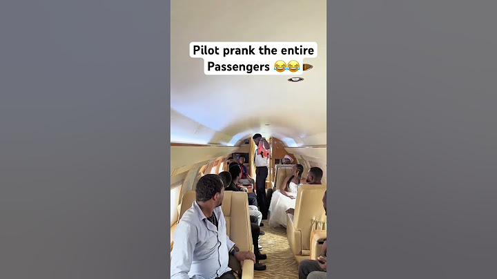 Pilot prank the entire passengers #funny #prank