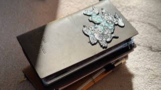 Travelers Company Notebooks - how I’m using them - olive, camel, brown - setup - journaling