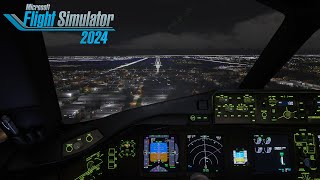 MSFS 2024 - PMDG 777 LANDING - BORIS AUDIO - SU4 NIGHT UPDATE - ULTRA REALISM - RTX 5090 [4K]