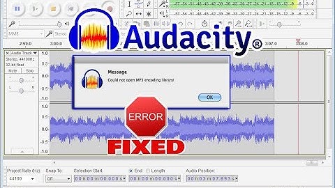 Audacity Face Problem Could Not Open MP3 encoding library! 100% Solution Hindi Urdu