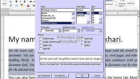 Lecture No 2: Office2010 Word Basic Keys Training in Urdu