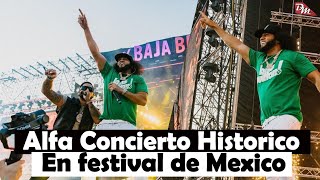 El Alfa "El Jefe" en México en concierto histórico