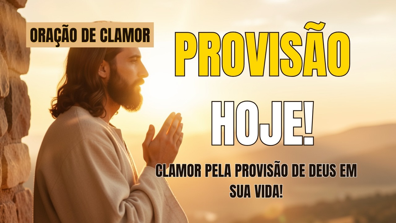 Clamor Pela Provisão de Deus | Oração Forte Para Vida Financeira e Portas Abertas