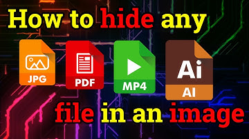 How To Hide Files Inside Image | Hiding Files In Images | Steganography | Windows Tricks | 2020 |