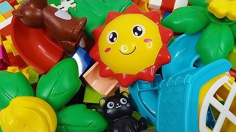 Satisfying building block marble run ☆ Build exciting marble tracks with lego duplo