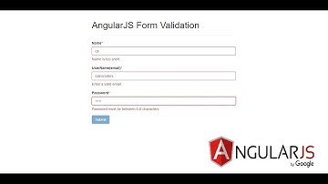 AngularJS Form Validation with Bootstrap