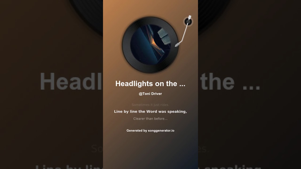 Headlights on the County Line