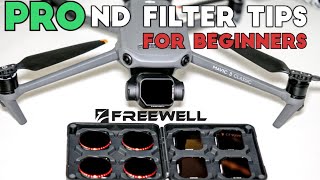 How to use DJI Mavic 3 Classic ND Filters by Freewell 😲