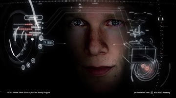 Mark 05 HUD v2.0 - Clip - 3D Scan (After Effects)