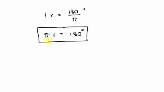 Radian Measure - Part 1