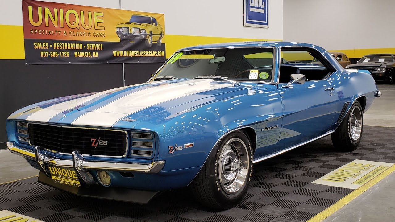 1969 Chevrolet Camaro Z28 Rs | For Sale $119,000 - Youtube