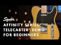 Электрогитара SQUIER by FENDER SONIC TELECASTER MN BUTTERSCOTCH BLONDE