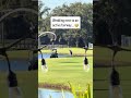 Thought for sure he would hit into the ceremony 🙃🏌️‍♂️