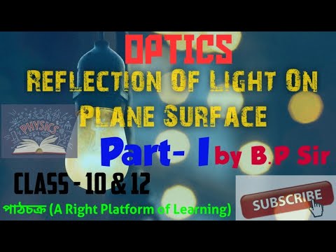 Geometrical Optics # Reflection Of Light On Plane Surface # Part-I ...