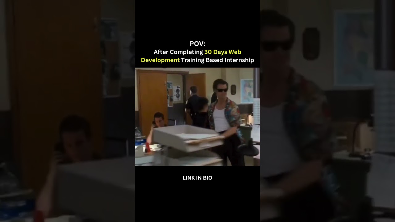 30-day Web Development Training-Based Internship and gain the skills you need to excel .