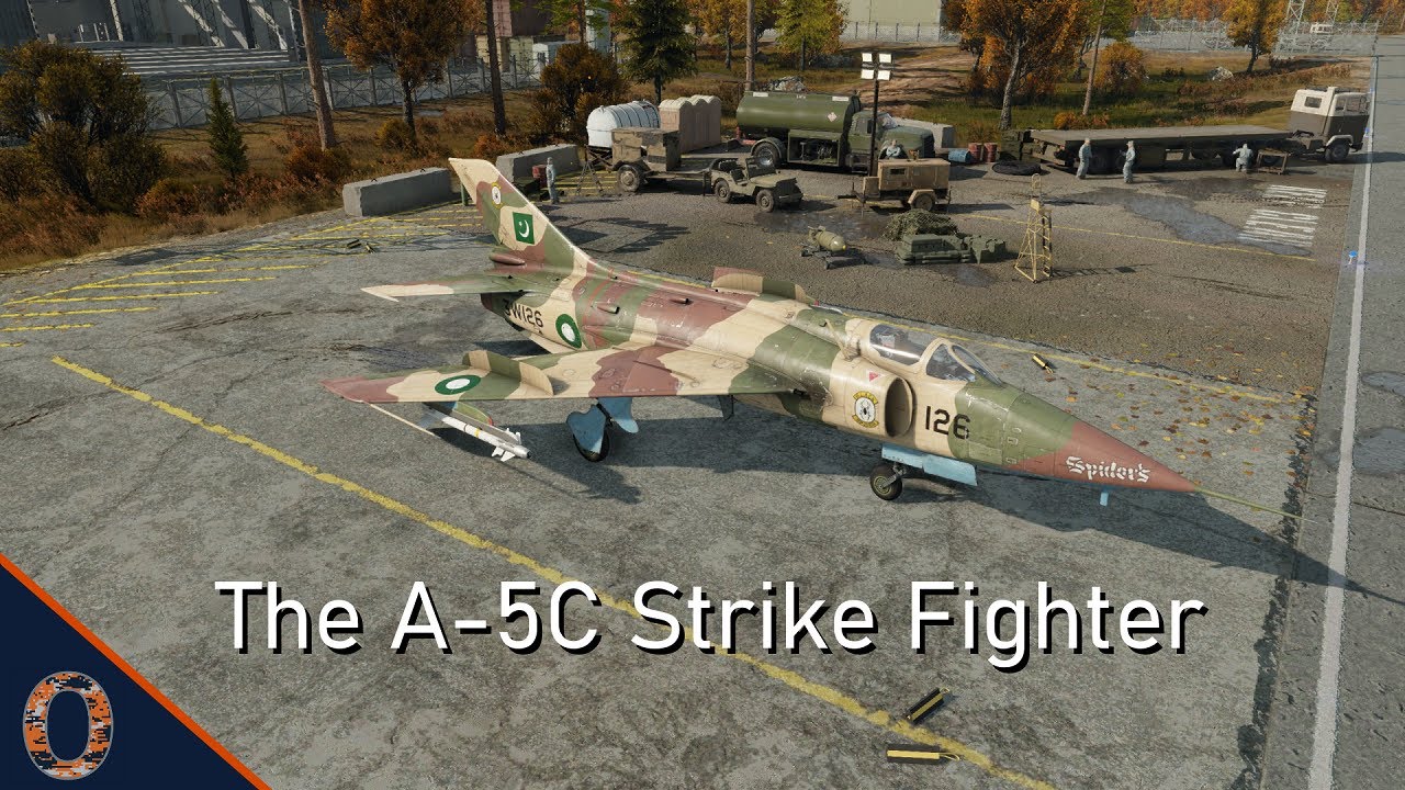 War Thunder The A5C Strike Fighter YouTube