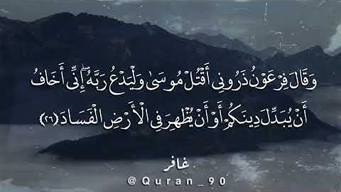 سورة غافر الشيخ خالد الجليل حالة واتس