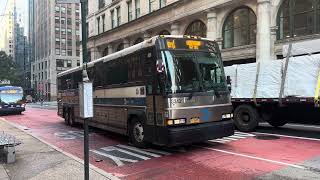 MTA Bus: 2007 MCI D4500CL #3342 BM1 Super Express Bus at Madison Av/East 35 St MTA Bus: 2007 MCI D4500CL #3342 BM1 Super Express Bus at Madison Av/East 35 St