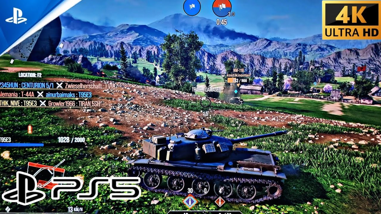 World of Tanks ( PS5) Gameplay [ 4K HDR ] - YouTube