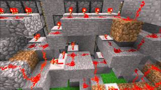 Minecraft piston test