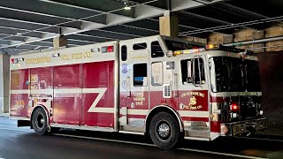 Upper Merion Rescue 56-3 Deputy 56-3 and Engine 56-1 Clearing a A on Mall Blvd - August 14 2026