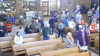 Wednesday Mass 10AM 2/25/26