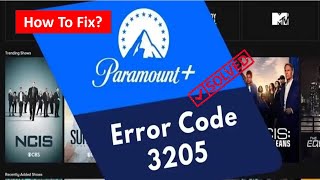 Fix Error Code 3304 on Paramount Plus