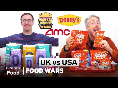 US vs UK Tim Hortons, Food Wars