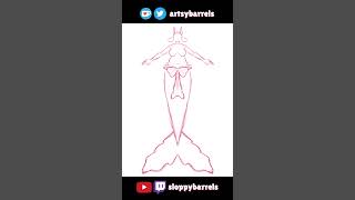 [timelapse] mergoat barrels reference sheet 💖🐐