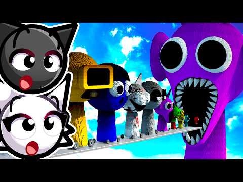 Gray and Wenda REACT to SPRUNKIS VS DURPLE PHASE 2
