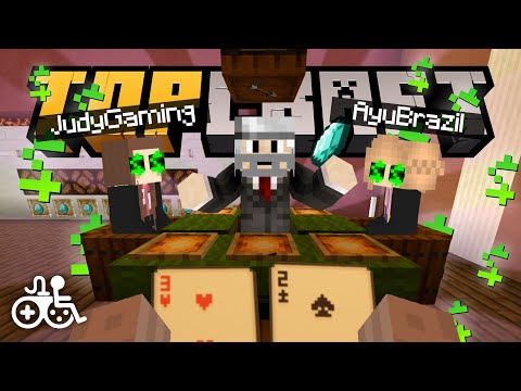 COMO JOGAR PÔQUER NO MINECRAFT ?! - TOPCRAFT ft. @JudyGaming e @ayugaming