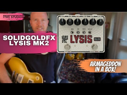 SolidGoldFX LYSIS MKII （オクターブファズ） LYSIS MKII – Polyphonic Octave Fuzz Modulator | Okada