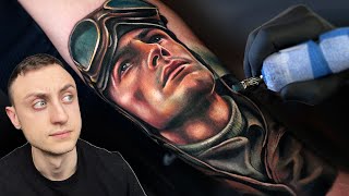 Tattooing a WW Pilot 2 Days in a row | Starting a new Sleeve