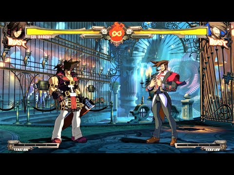 Sol Badguy vs Slayer (Hardest AI) - Guilty Gear Xrd Rev 2