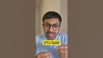 Ep 11 of Logical Fallacies | Ad Hominem