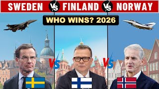 Sweden vs Finland vs Norway 2026: The Nordic NATO Super-Alliance 🇸🇪🇫🇮🇳🇴