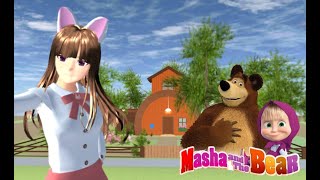 Props Id Props Id Props Id New House Masha And The Bear In Sakura School Simulator
