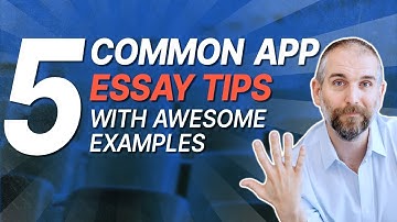 5 Tips To Make Your Common App Essay STAND OUT