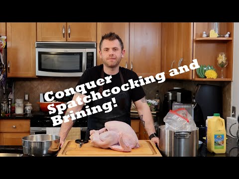 Conquer Turkey Spatchcocking and Brining!