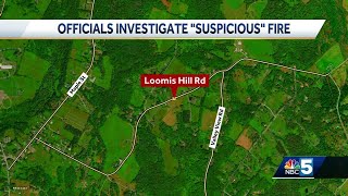 Waterbury officials investigate suspicious fire