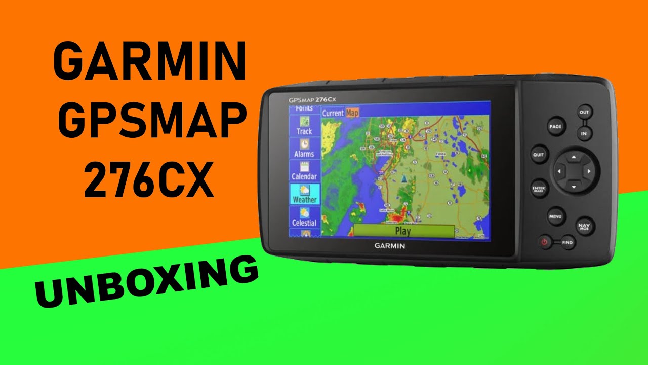 Garmin GPSMAP 276Cx Unboxing HD (010-01607-01) - YouTube