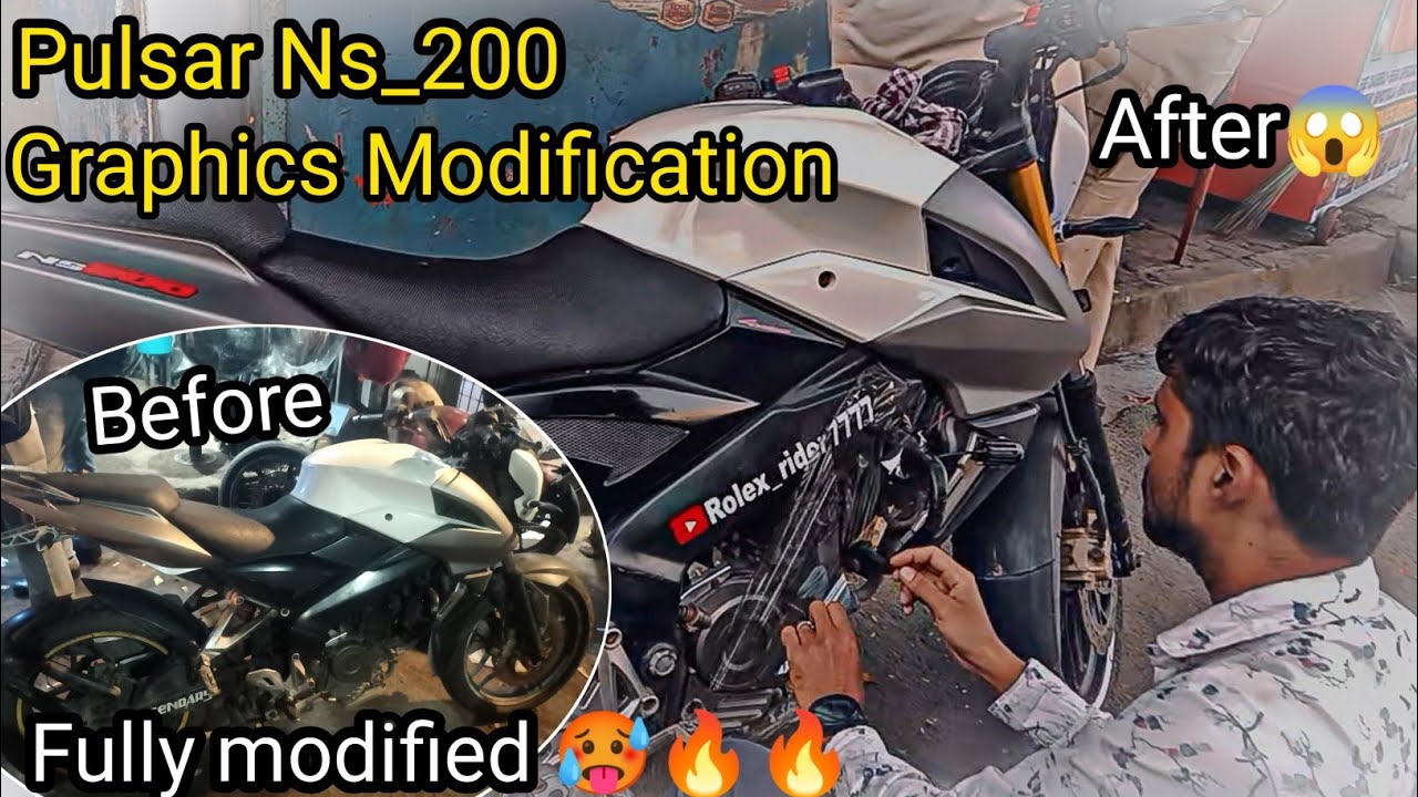 Ns200 modification ️Ns_125 🔥Ns_160 😈Ns_200 ️‍🔥 - YouTube