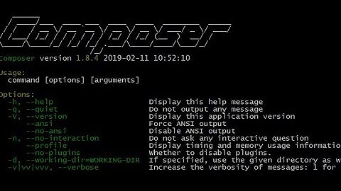 How to Update /Upgrade Composer