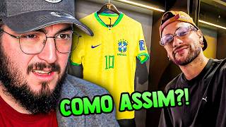 Kazzio reage à CONVOCATÓRIA de NEYMAR para o MUNDIAL 2026 | Eu to indo para a Copa do Mundo 🇧🇷