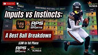 NFL DraftKings Best Ball | Inputs vs Instincts: With Sackreligious