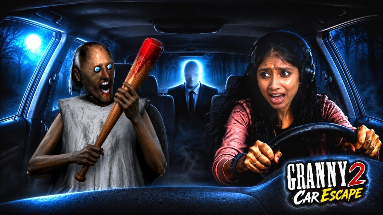 NEW CAR ESCAPE in Granny Chapter 2 + New Enemy SLENDERMAN 😱!