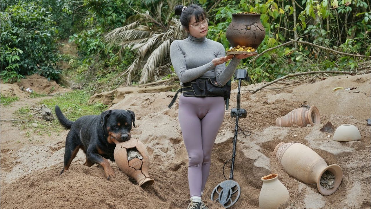The clever dog helped me discover a thousand-year-old treasure - Treasure Hunter