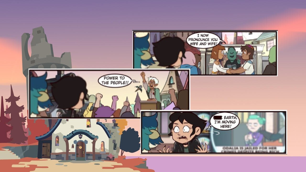 The owl house comic : Spoke Too Soon - YouTube